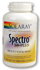 Spectro 50-Plus is a multi-vitamin for 50+ adults that need a vitamin to keep up with their active lifestyle.